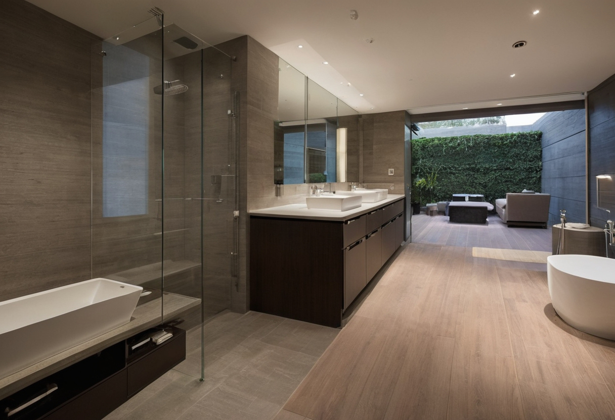 Luxury interior image showing Do interior design services include revisions, mock-ups, procurement, and site inspections
